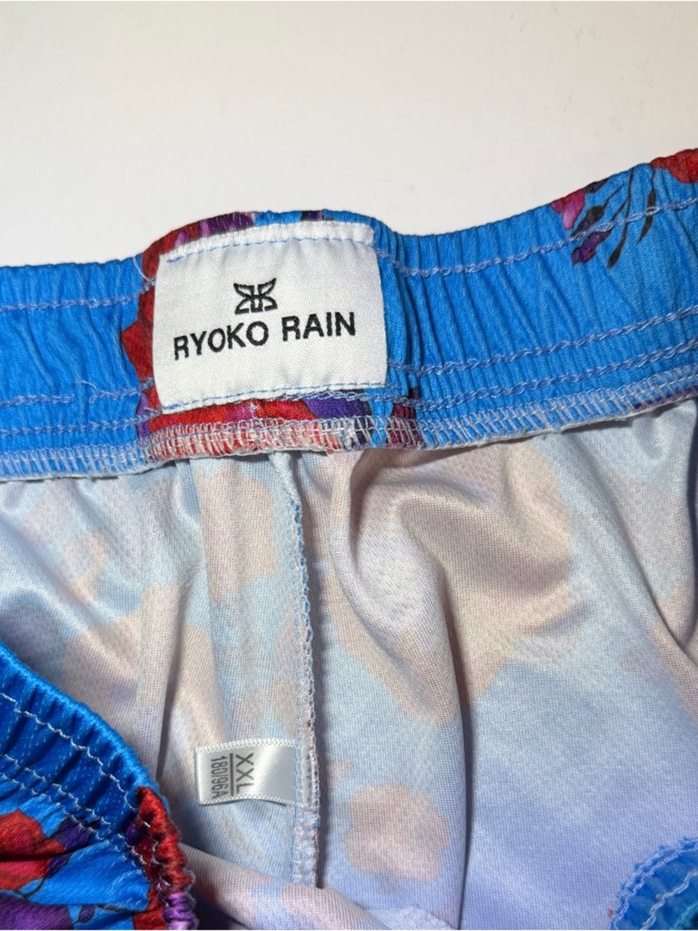 Ryoko Rain Mesh Shorts M Blue Size XL - Picture 3 of 7